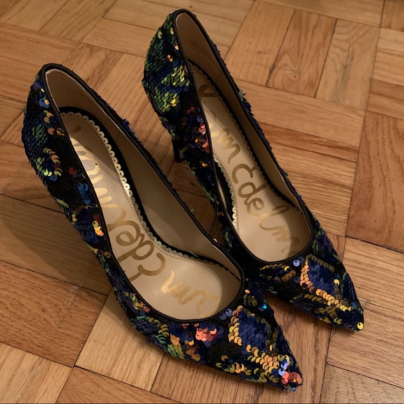 Stunning Sequins Party Heels - Hazel - Picture 7 of 7